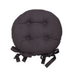 Lot de 2 galettes rondes - gris