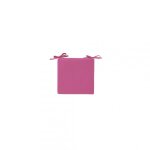 Lot de 2 galettes unie carrée spécial extérieur - rose Lot de 2 galettes unie carrée spécial extérieur - rose
