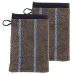 Lot de 2 gants de toilette charly potatoes 15 x 21