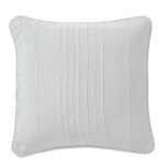 Lot de 2 housses coussin uni en coton 40 x 40 cm - gris