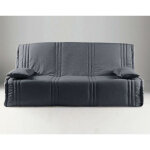 Lot de 2 housses coussins unies rectangulaires - gris Lot de 2 housses coussins unies rectangulaires - gris