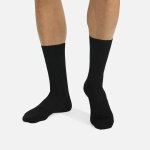 Lot de 2 paires de chaussettes fil d'ecosse gris en tissu