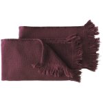 Lot de 2 serviettes invits luna wine 50 x 30