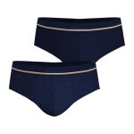 Lot de 2 slips homme club eminence bleu en coton Lot de 2 slips homme club eminence bleu en coton