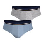 Lot de 2 slips homme club eminence multicolore en coton