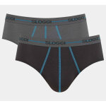 Lot de 2 slips homme gris