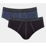 Lot de 2 slips homme noir et bleu