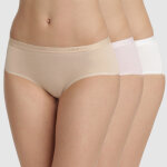 Lot de 3 boxers beige - les pockets dim en coton