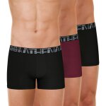 Lot de 3 boxers homme 720 stretch micro athena rouge Lot de 3 boxers homme 720 stretch micro athena rouge