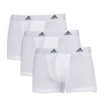 Lot de 3 boxers homme active flex coton adidas blanc Lot de 3 boxers homme active flex coton adidas blanc