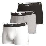 Lot de 3 boxers homme active flex coton adidas gris Lot de 3 boxers homme active flex coton adidas gris