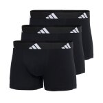 Lot de 3 boxers homme active flex cotton adidasport noir en coton Lot de 3 boxers homme active flex cotton adidasport noir en coton