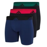 Lot de 3 boxers homme active flex cotton adidasport rouge en coton Lot de 3 boxers homme active flex cotton adidasport rouge en coton
