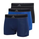 Lot de 3 boxers homme active micro flex eco adidasport bleu Lot de 3 boxers homme active micro flex eco adidasport bleu