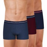Lot de 3 boxers homme business print eminence bleu en coton Lot de 3 boxers homme business print eminence bleu en coton