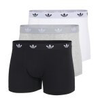 Lot de 3 boxers homme comfort flex cotton adidas original gris en coton Lot de 3 boxers homme comfort flex cotton adidas original gris en coton