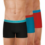 Lot de 3 boxers homme easy bio noir en coton