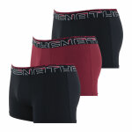 Lot de 3 boxers homme seconde peau rouge