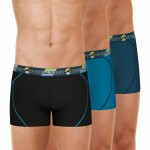 Lot de 3 boxers homme training dry bleu