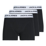 Lot de 3 boxers homme - trunks noir en coton greg
