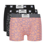Lot de 3 boxers multicolore - vibes dim en coton