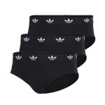 Lot de 3 slips homme comfort flex cotton adidas original noir en coton Lot de 3 slips homme comfort flex cotton adidas original noir en coton