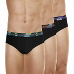 Lot de 3 slips homme training dry noir