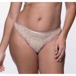 Lot de 3 strings - dorina nude blanc noir
