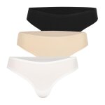 Lot de 3 tangas femme ecopack micro athena noir Lot de 3 tangas femme ecopack micro athena noir
