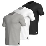 Lot de 3 tee - shirts col rond homme active core cotton adidasport multicolore en coton