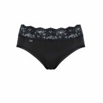 Lot de 4 culottes classiques - noir sloggi en coton