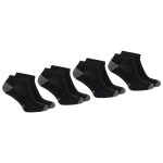 Lot de 4 paires de socquettes homme ecopack sport athena noir en coton