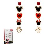 Lot de 5 paires de boucles d'oreilles - so charm disney Lot de 5 paires de boucles d'oreilles - so charm disney