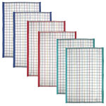Lot de 6 torchons � carreaux