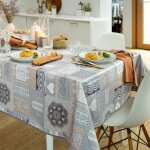 Nappe toile cirée lovelynap - gris Nappe toile cirée lovelynap - gris