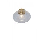 Luminaire de plafond en verre brussells rond transparent Luminaire de plafond en verre brussells rond transparent