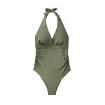 Maillot de bain 1 pice maternit - vert dorina maillots