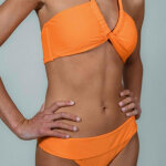 Maillots de bain 2 pièces - orange en nylon Maillots de bain 2 pièces - orange en nylon