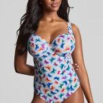 Maillot de bain balconnet flutter multicolore Maillot de bain balconnet flutter multicolore