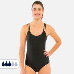 Maillot de bain menstruel 1 pice bretelles ajustables - flux moyen - stella