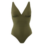 Maillot de bain une pi�ce sans armatures dos nu vert