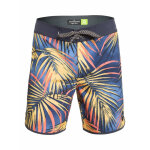Maillot de bain tropical bleu fonc