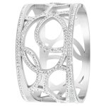 Manchette femme so charm - b2657 - argent - bracelet mode argent