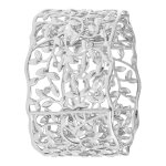Manchette femme so charm - b3405 - argent - bracelet mode argent