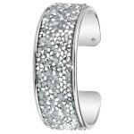 Manchette femme so charm - b4266 - argent - bracelet mode argent