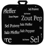 Manique 20 x 20 cm sel et poivre - noir Manique 20 x 20 cm sel et poivre - noir