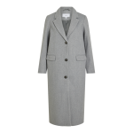 Manteau col italien gris zoe