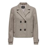 Manteau col à revers col à revers marron rose Manteau col à revers col à revers marron rose