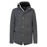 Manteau homme noir gris chiné Manteau homme noir gris chiné