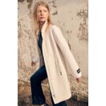 Manteau kaplan blanc rose Manteau kaplan blanc rose
